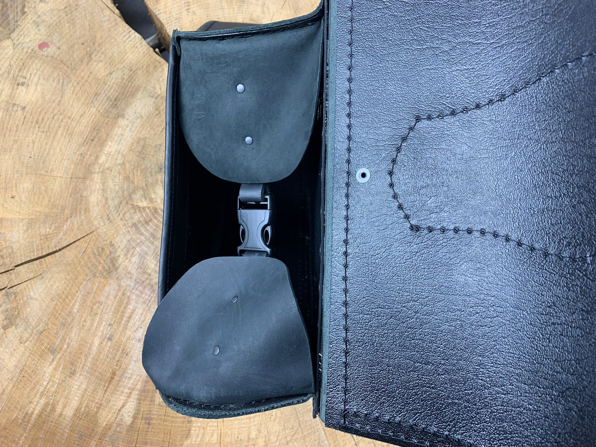 Motorrad Seitentasche Leder - Für Harley Davidson Dyna Bis 2017, Rechts