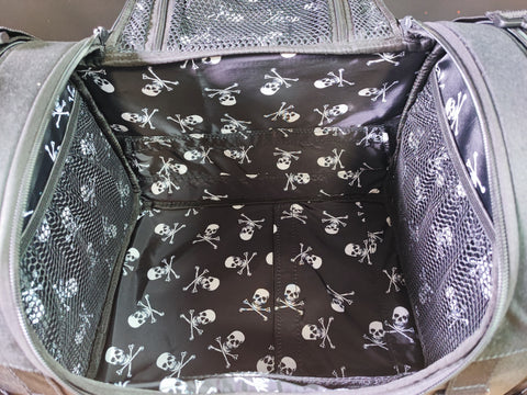BAG-ROCK S universelle Reisetasche für Sissybar oder Gepäckträger