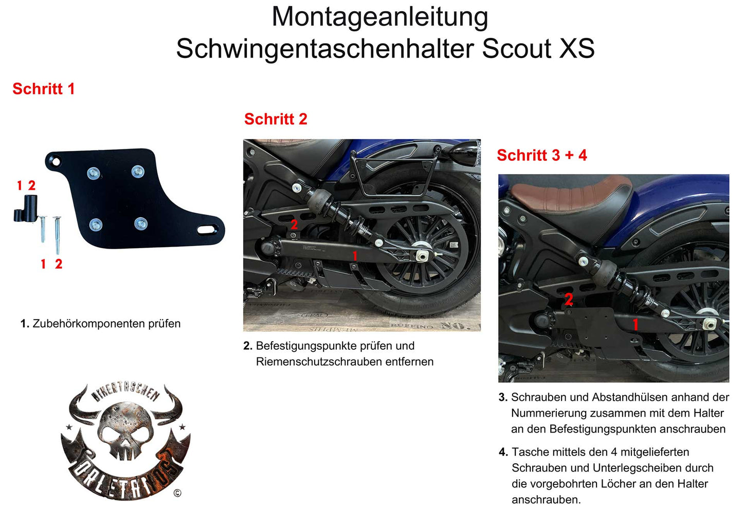 Schwingentaschenhalter Scout XS