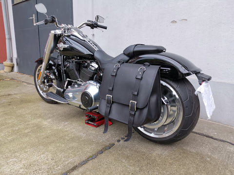 Seitentaschenhalter XL passend für Harley-Davidson Softail ab 2018 bis Heute