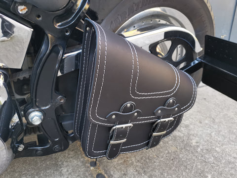 Bullet Silver Edition Schwingentasche passend für Harley-Davidson Softail