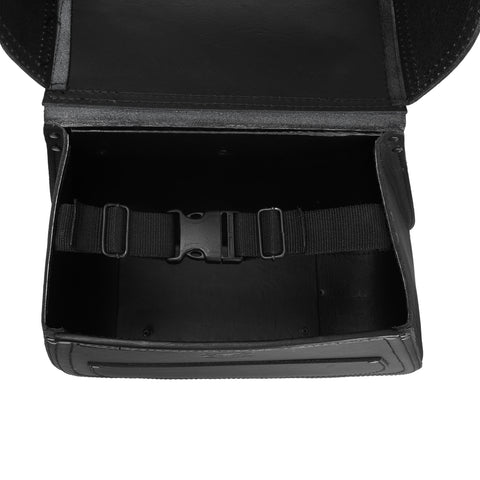 Side bag / side case HERKULES BLACKLINE with SKULL