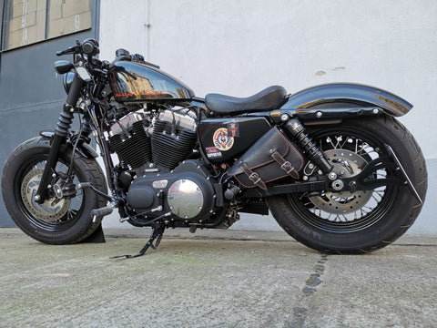 Medusa Black / Orange fit for Harley-Davidson Sportster