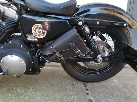 Medusa Black / Orange fit for Harley-Davidson Sportster