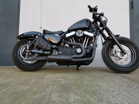 Medusa Black ( Right side ) fits Harley Davidson Sportster