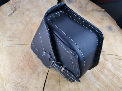 ODIN SILVER Swing bag suitable for Harley-Davidson Softail