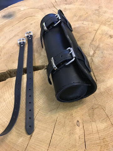 Flame Black Side Bag + Tool Roll Black