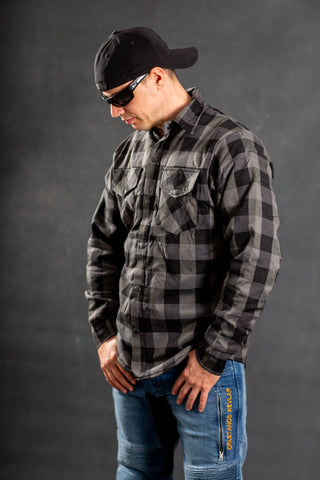 Flannel shirt red or gray from Orletanos