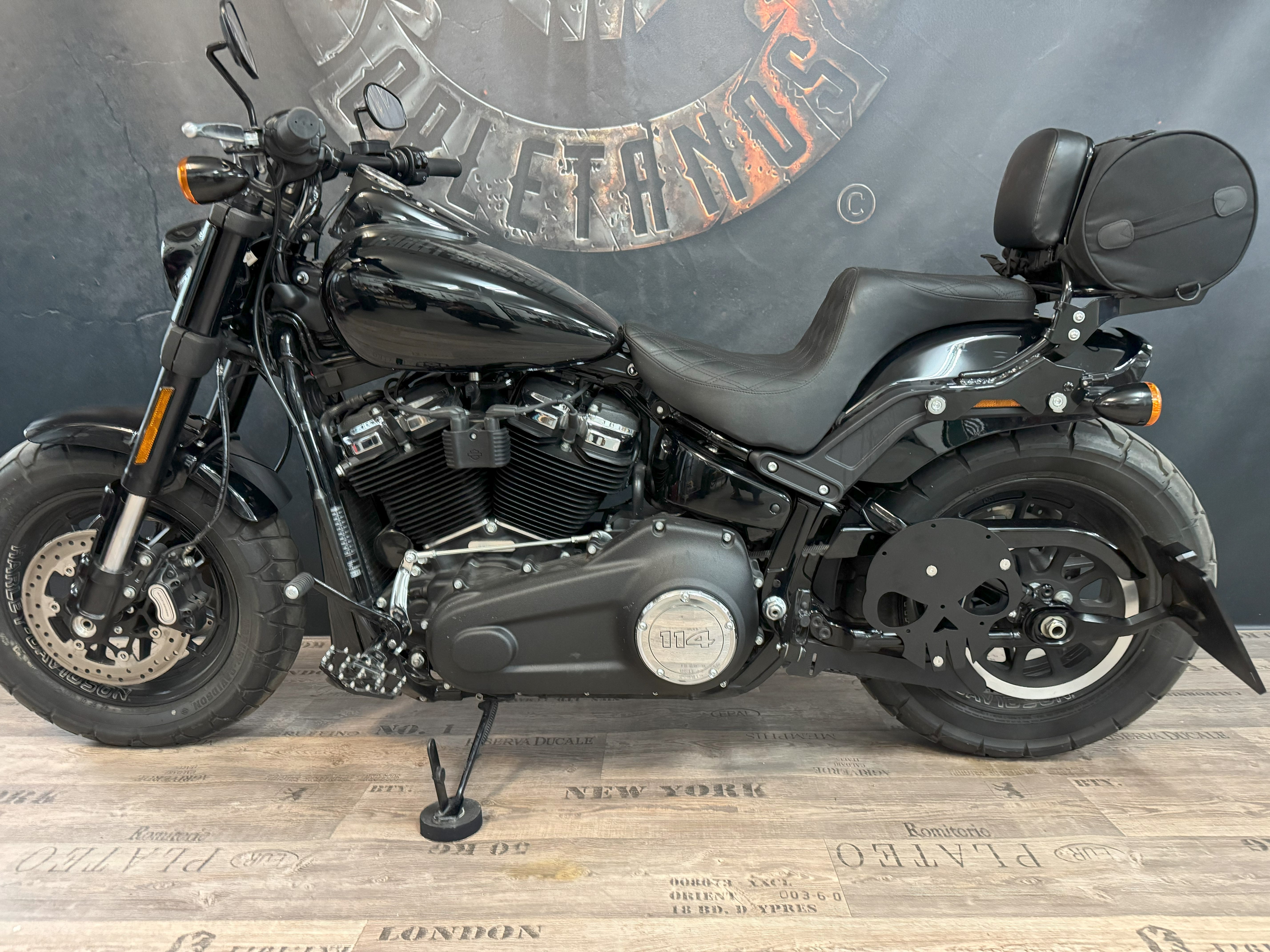 Schwingentaschenhalter passend für Harley-Davidson Softail ab 2018 bis Heute