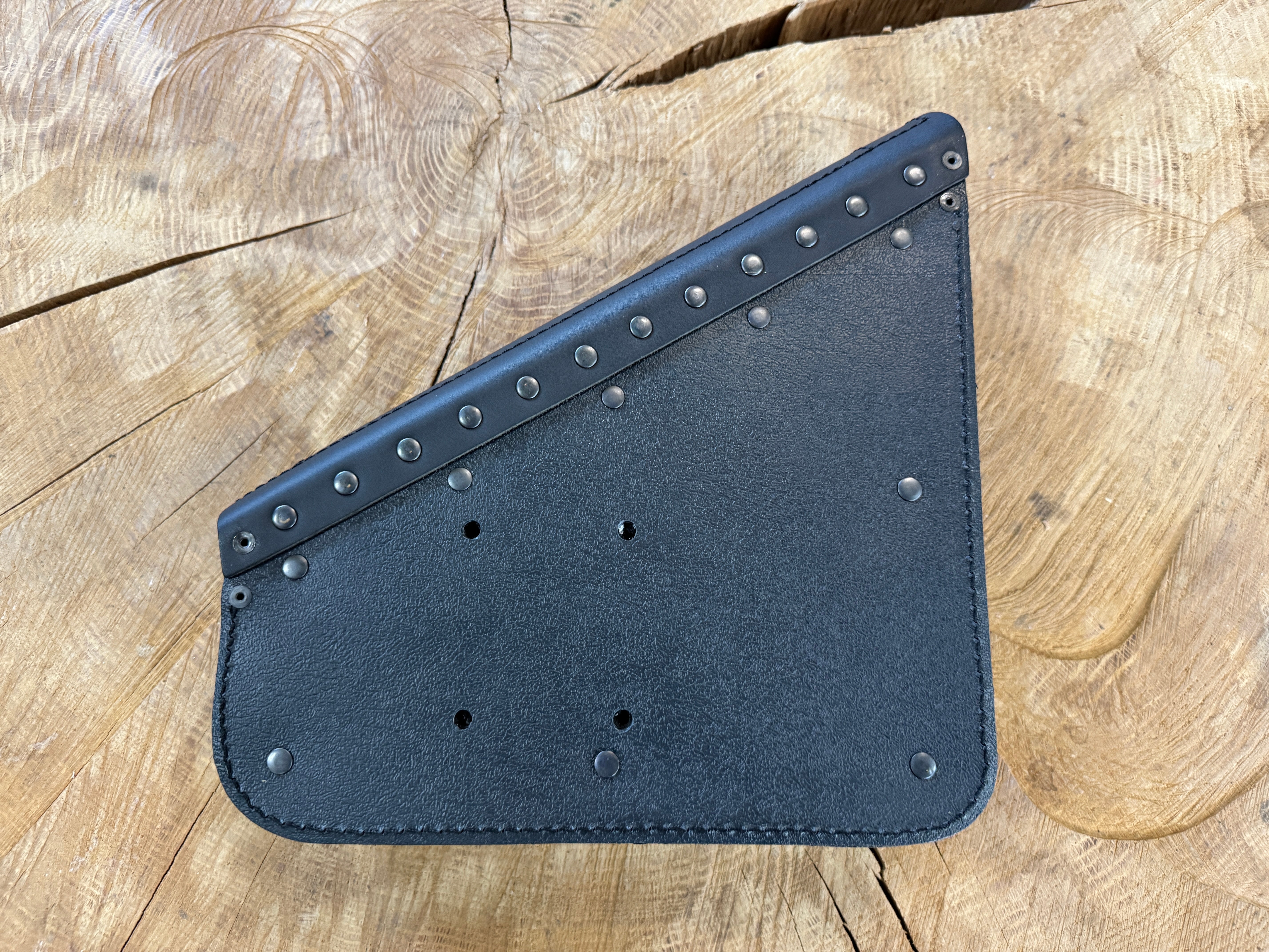 ANUK schwarz Schwingentasche inkl. Halter passend für Indian Scout