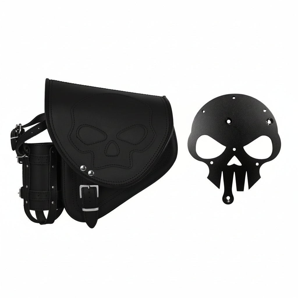 Diablo Skull schwarz + Halter bis 2017