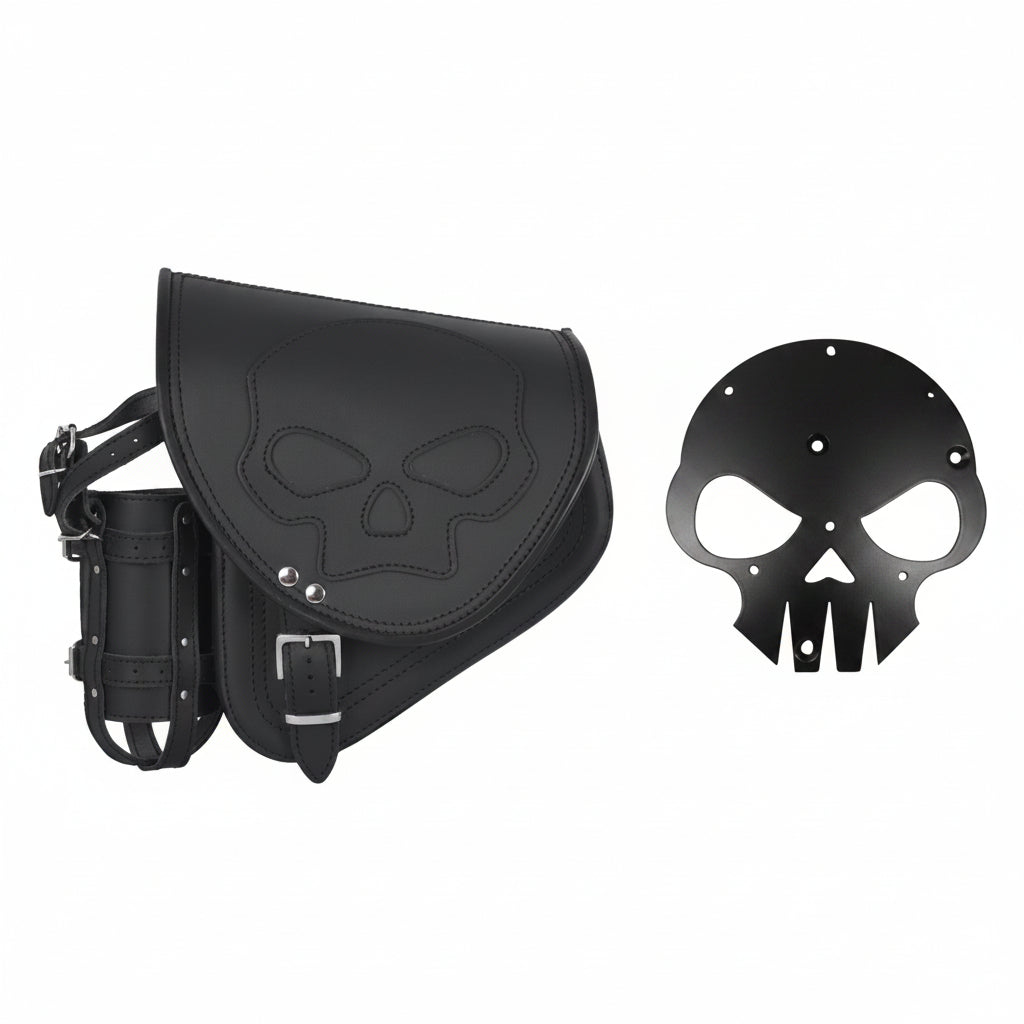 Diablo Skull schwarz + Halter ab 2018