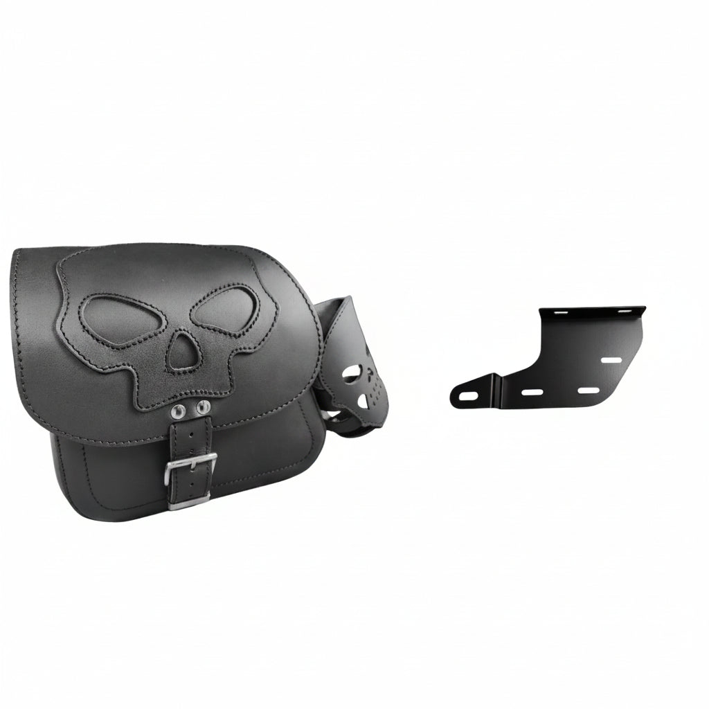 Dyna Skull Schwarz + Halter
