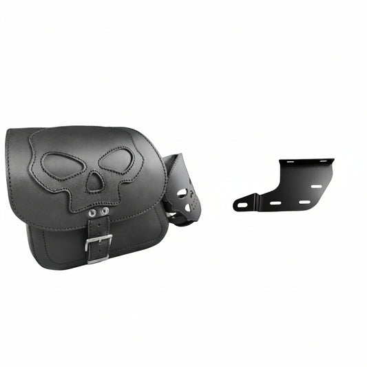 Dyna Skull Schwarz + Halter