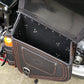 Diablo orange Schwingentasche + Schwingenhalter Softail bis 2017