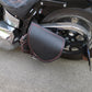 Diablo rot Schwingentasche + Schwingenhalter Softail bis 2017
