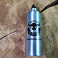Benzinflasche / Trinkflasche 800ml Metallic silber
