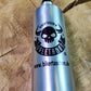 Benzinflasche / Trinkflasche 800ml Metallic silber