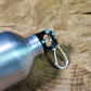 Benzinflasche / Trinkflasche 800ml Metallic silber