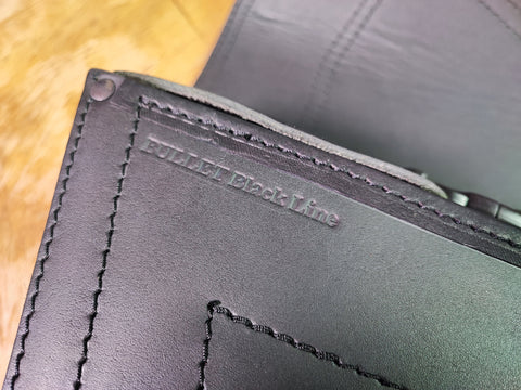 Bullet Blackline Schwingentasche passend für Harley-Davidson Softail