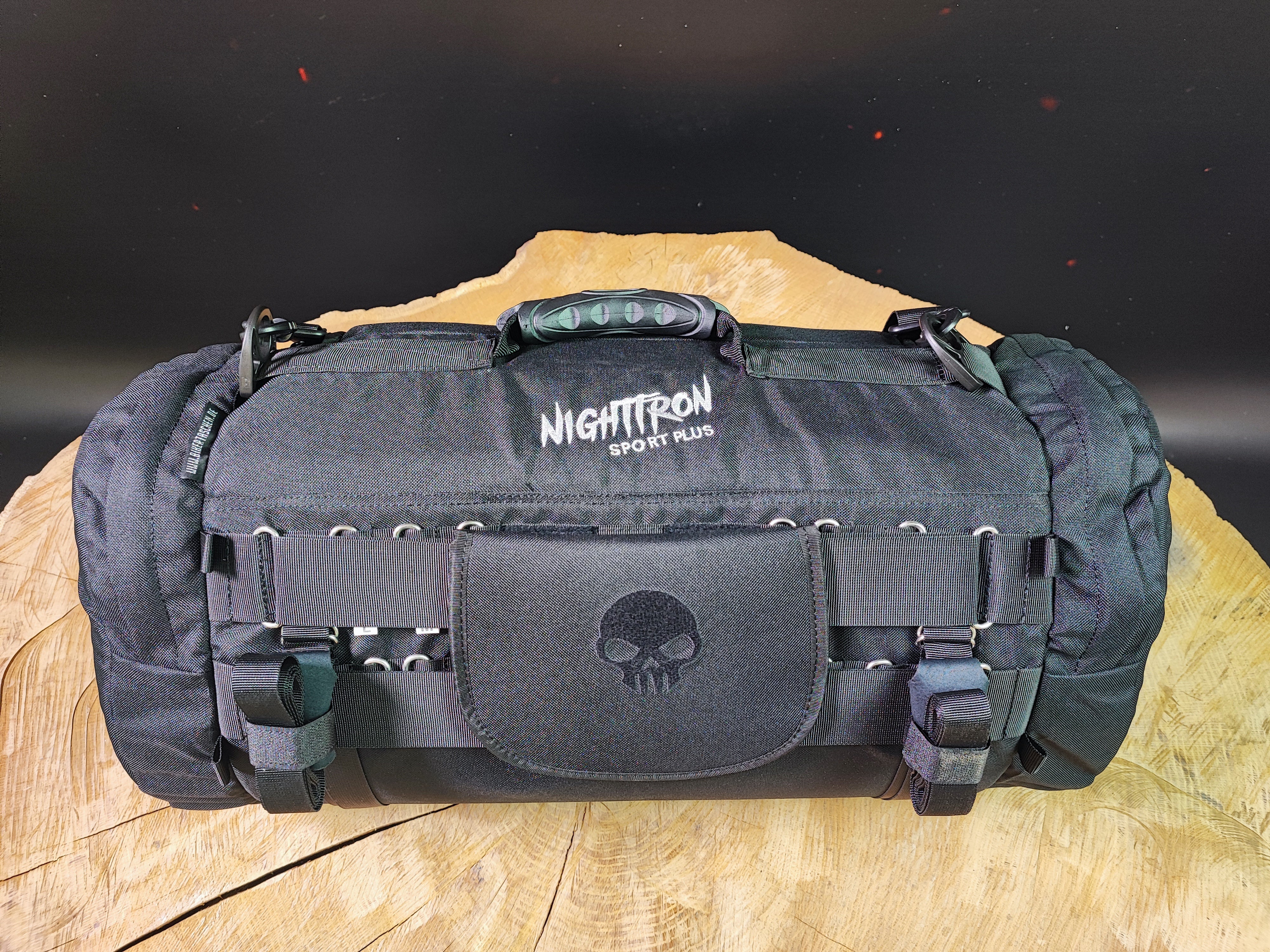NIGHTTRON SPORT PLUS 38L universelle Reisetasche für Sissybar oder Gepäckträger