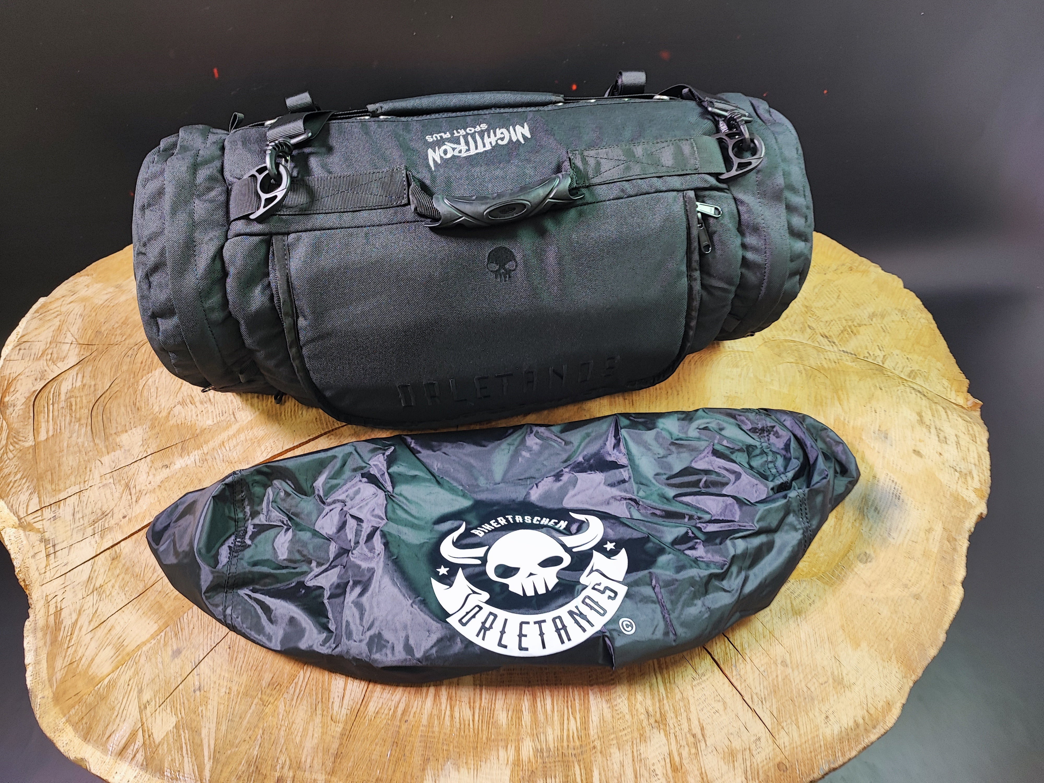 NIGHTTRON SPORT PLUS 38L universelle Reisetasche für Sissybar oder Gepäckträger