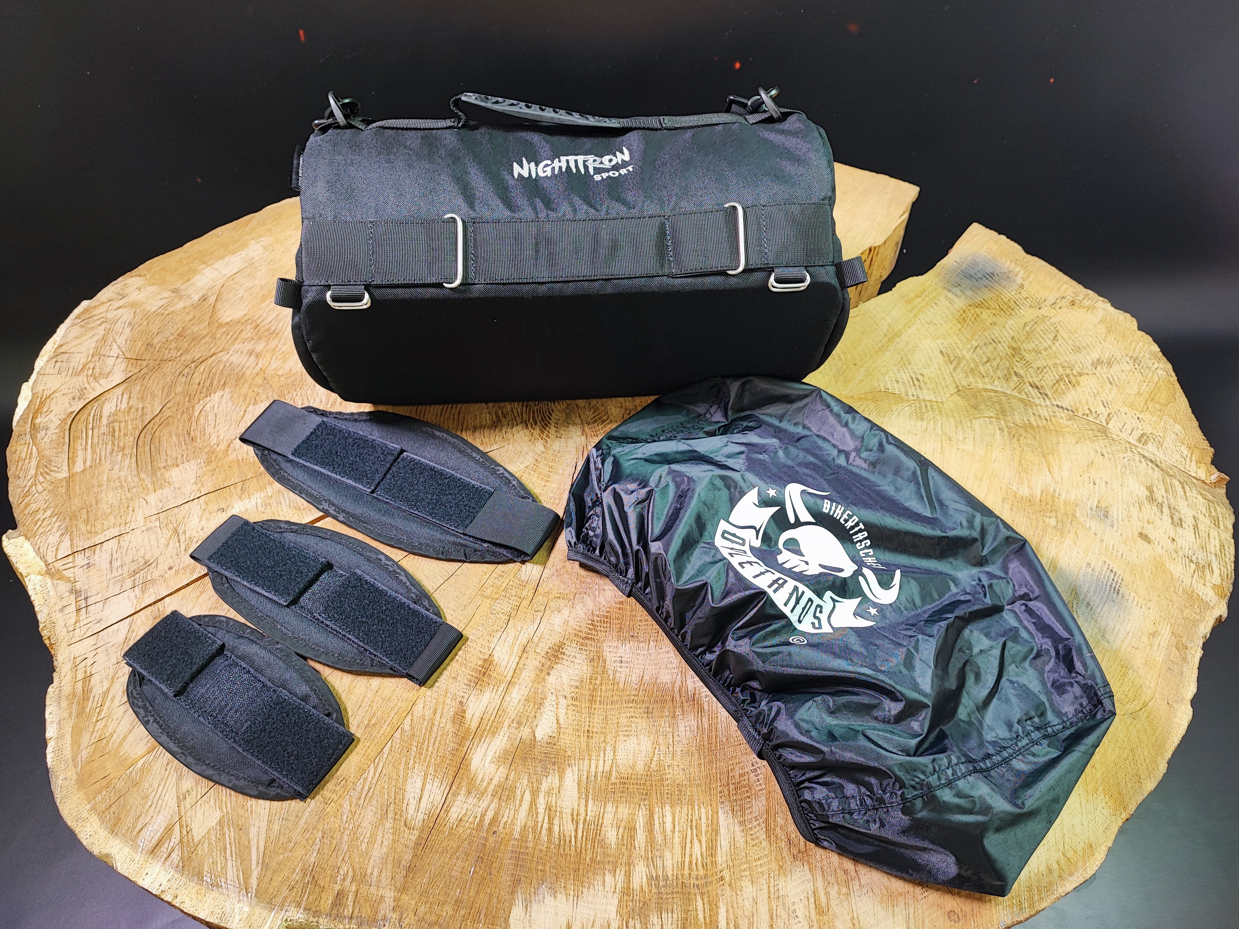 NIGHTTRON SPORT 19L universelle Reisetasche für Sissybar oder Gepäckträger