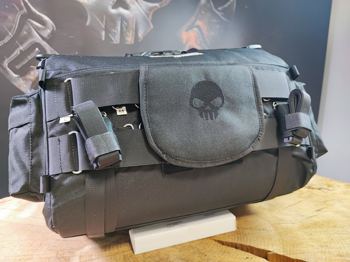 NIGHTTRON ADVENTURE 35L universelle Reisetasche für Sissybar oder Gepäckträger