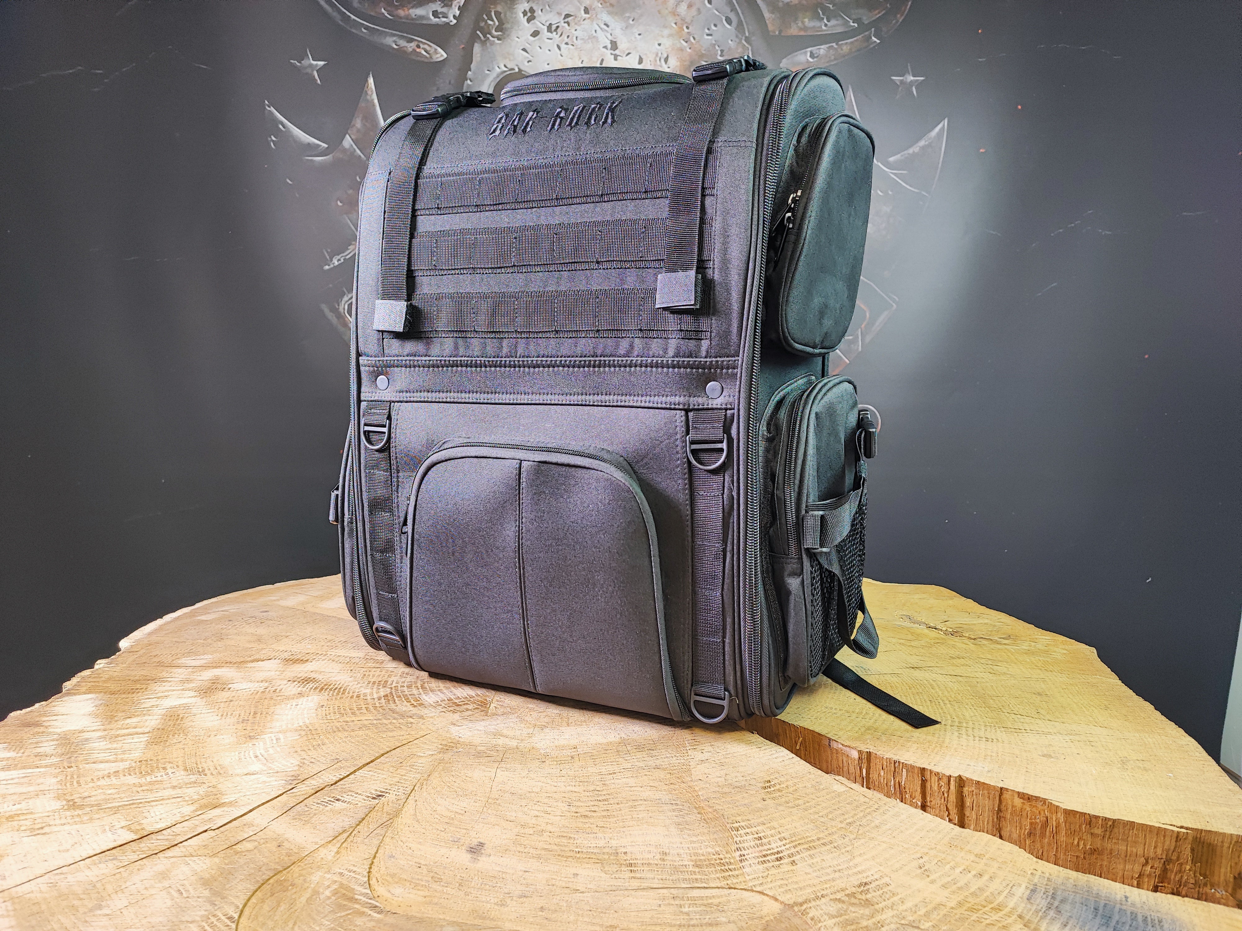BAG-ROCK L universelle Reisetasche für Sissybar oder Gepäckträger