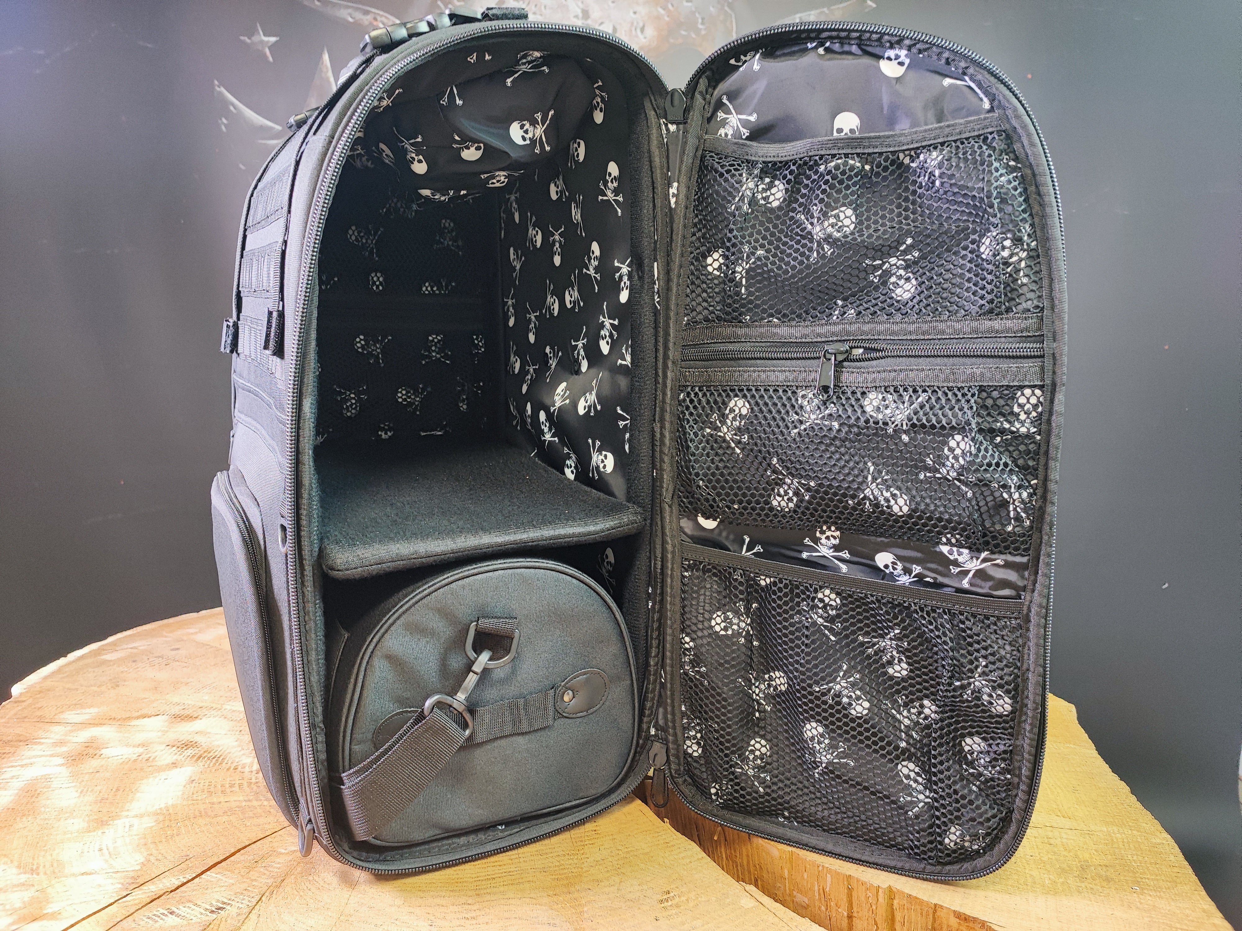 BAG-ROCK XL universelle Reisetasche für Sissybar oder Gepäckträger