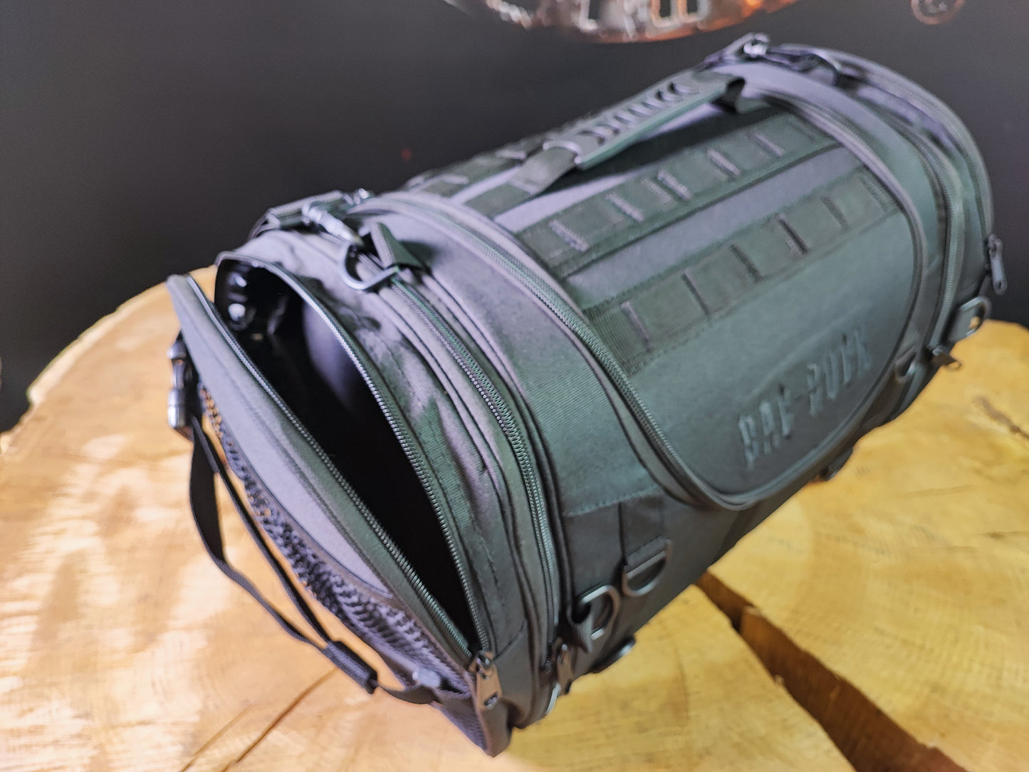 BAG-ROCK S universelle Reisetasche für Sissybar oder Gepäckträger