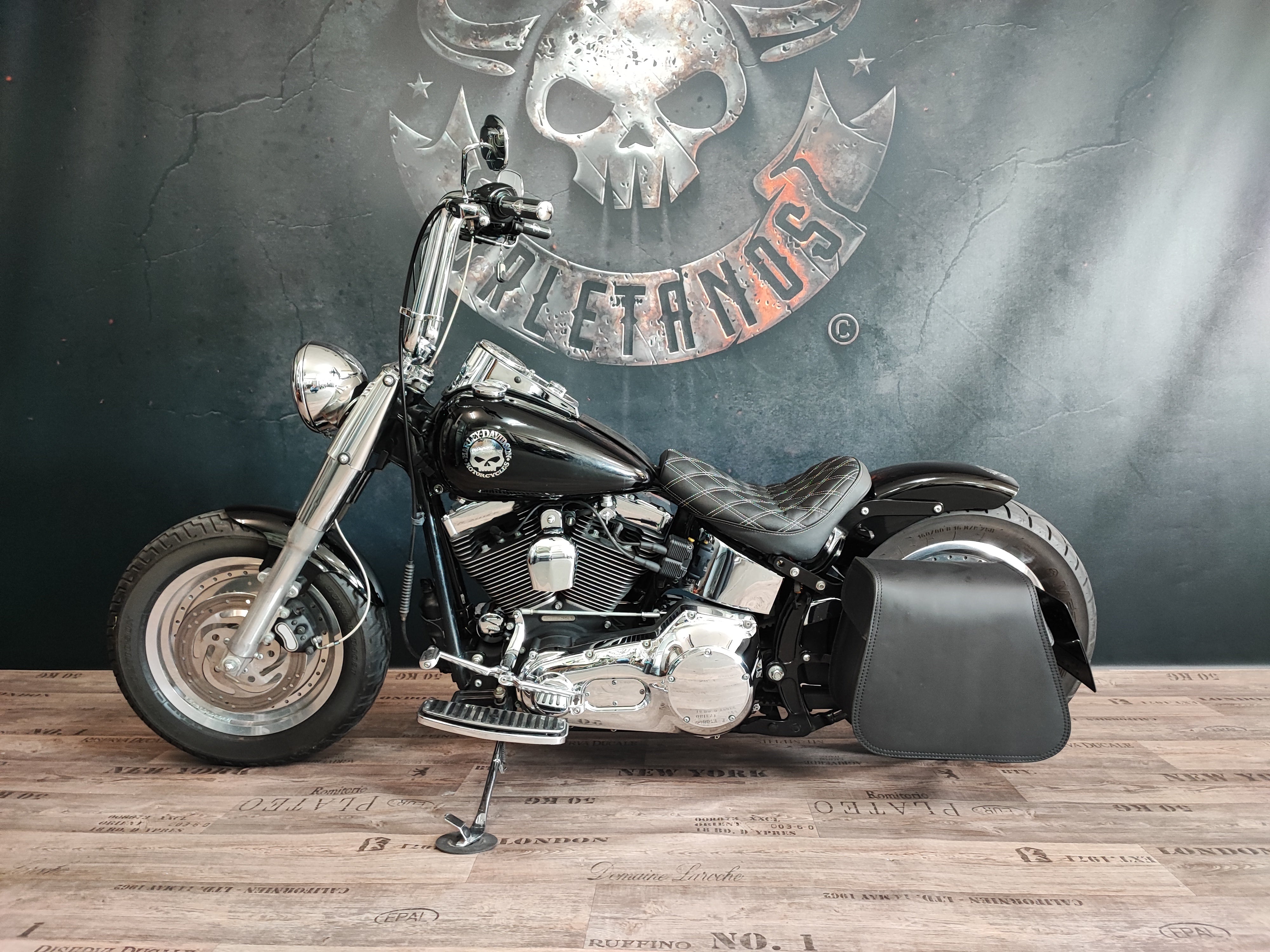 Seitentasche / Seitenkoffer HERKULES CLEAN BLACKLINE