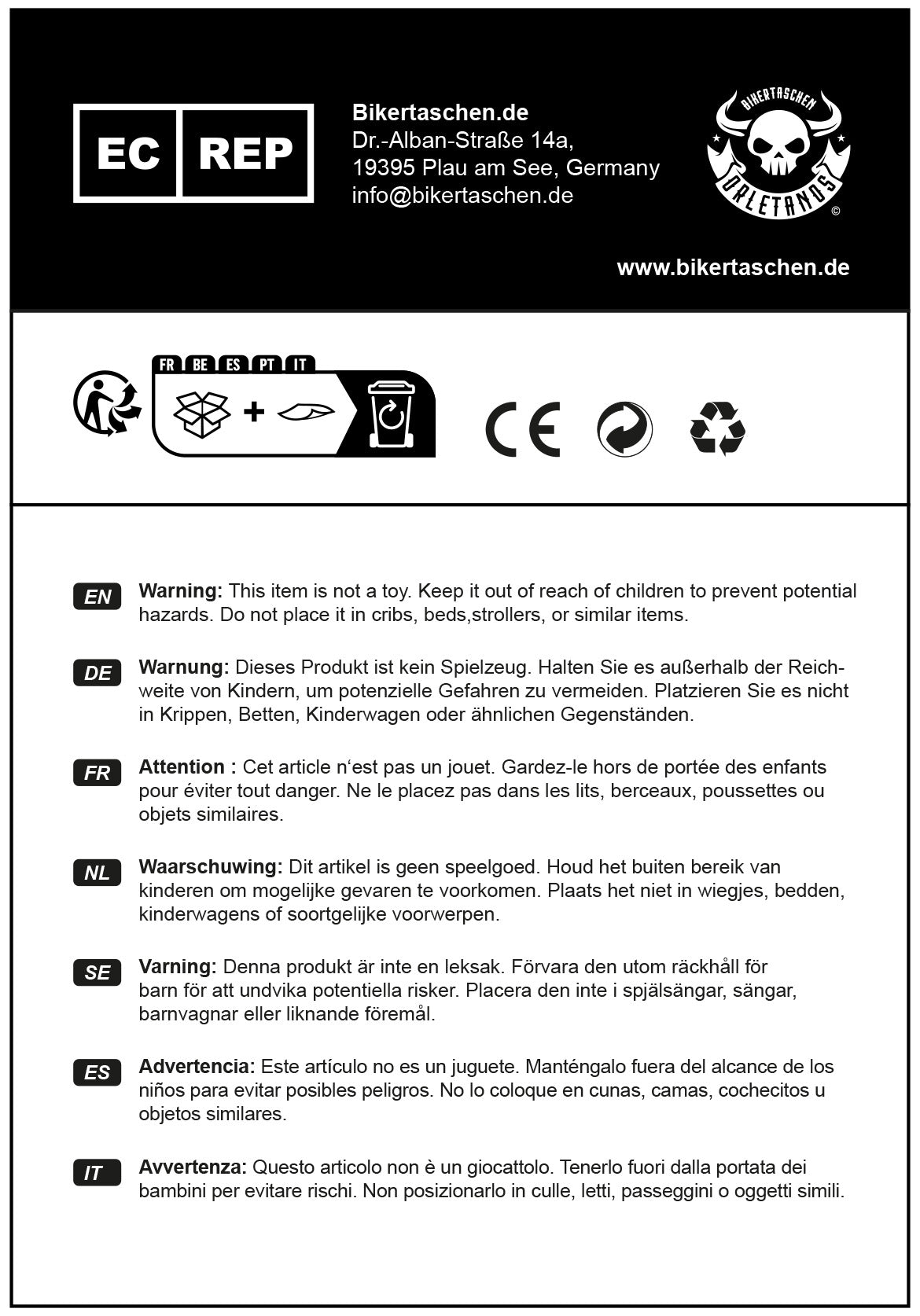 Diablo Kupferbraun Schwingentasche mit Flaschenhalter passend für Harley-Davidson Softail