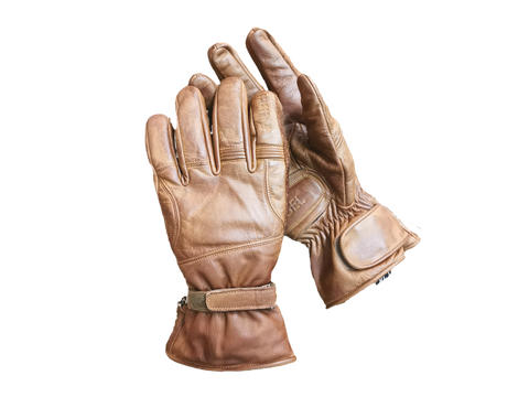 Motorradhandschuhe von Orletanos aus Echtleder