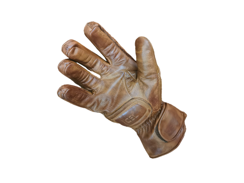 Motorradhandschuhe von Orletanos aus Echtleder
