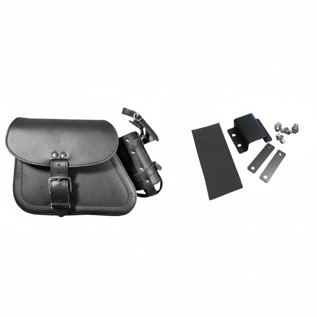 Sporty Clean Schwarz + Halter