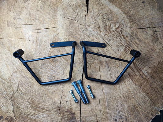 Seitentaschenhalter Set für das KlickFix-System passend für Harley Davidson Sportster XL/XLM/XLN Bj. 1994-2004 linke und rechte Seite