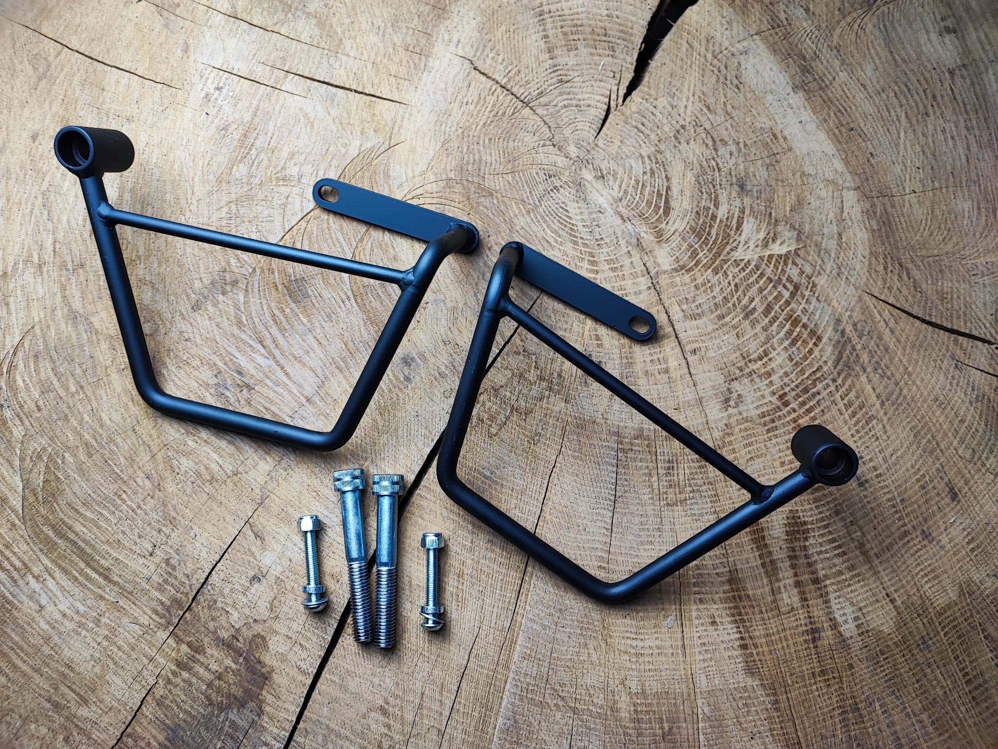 Seitentaschenhalter Set für das KlickFix-System passend für Harley Davidson Sportster XL/XLM/XLN Bj. 1994-2004 linke und rechte Seite
