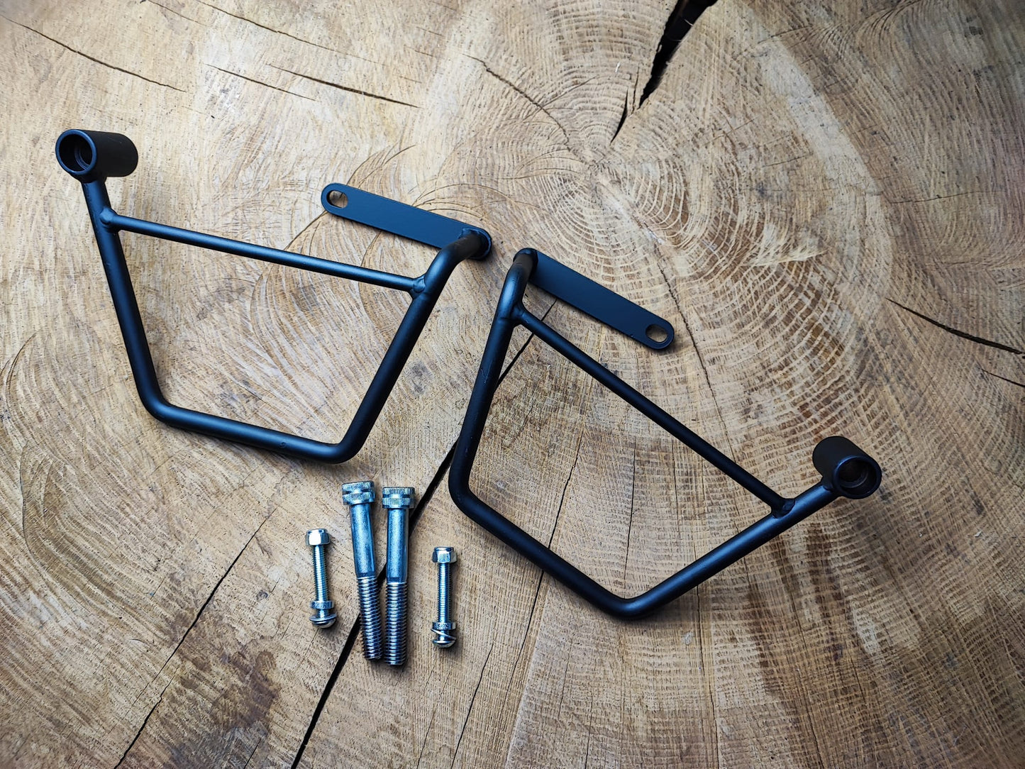 Seitentaschenhalter Set für das KlickFix-System passend für Harley Davidson Sportster XL/XLM/XLN Bj. 1994-2004 linke und rechte Seite