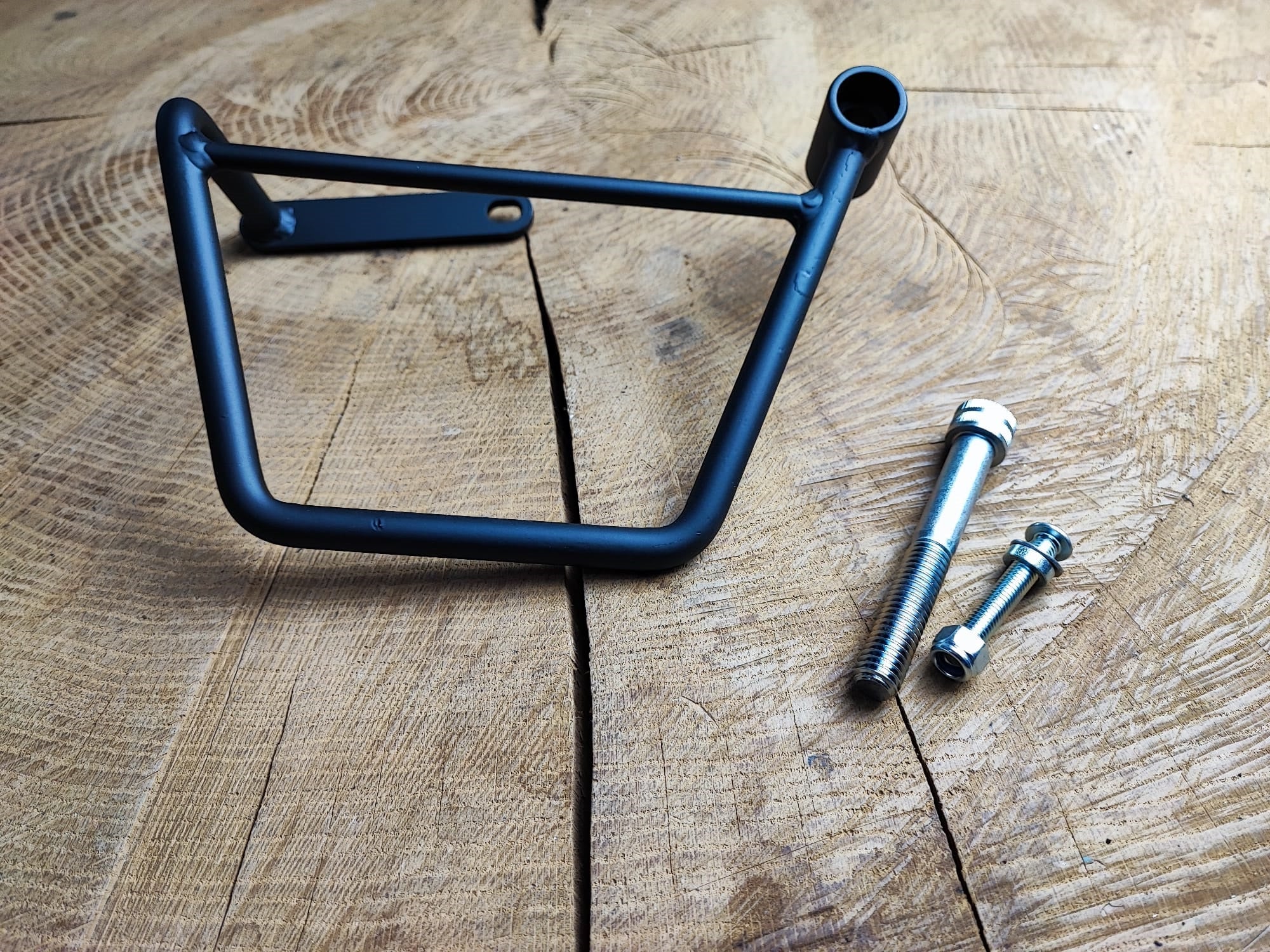 Seitentaschenhalter für das KlickFix-System passend für Harley Davidson Sportster XL/XLM/XLN Bj. 1994-2004 rechte Seite