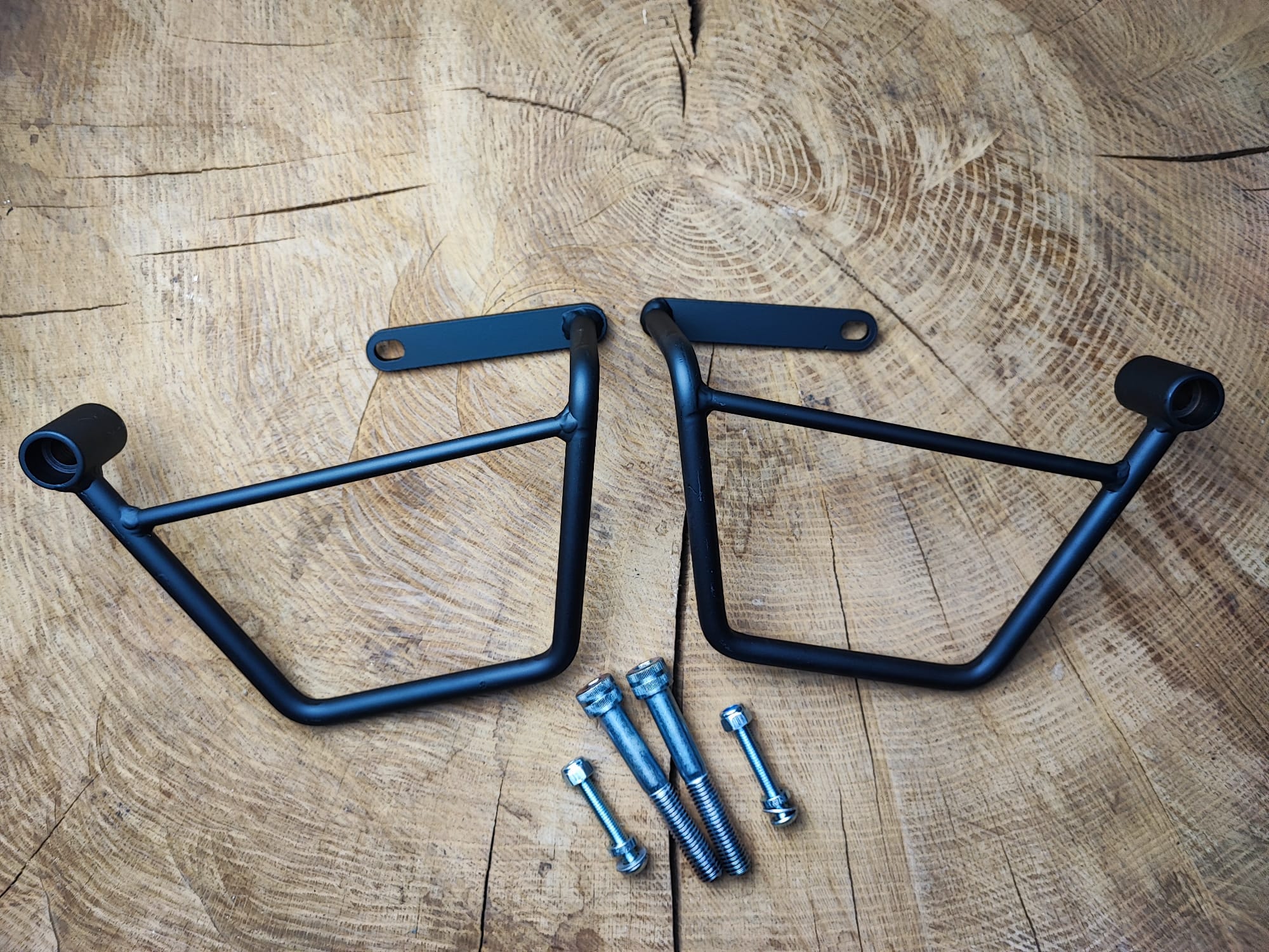 Seitentaschenhalter Set für das KlickFix-System passend für Harley Davidson Sportster XL/XLM/XLN Bj. 1994-2004 linke und rechte Seite
