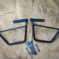 Seitentaschenhalter Set für das KlickFix-System passend für Harley Davidson Sportster XL/XLM/XLN Bj. 1994-2004 linke und rechte Seite