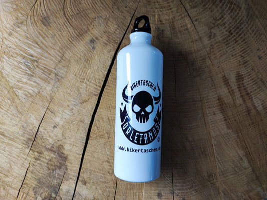 ORLETANOS Benzinflasche / Trinkflasche 800ml weiß