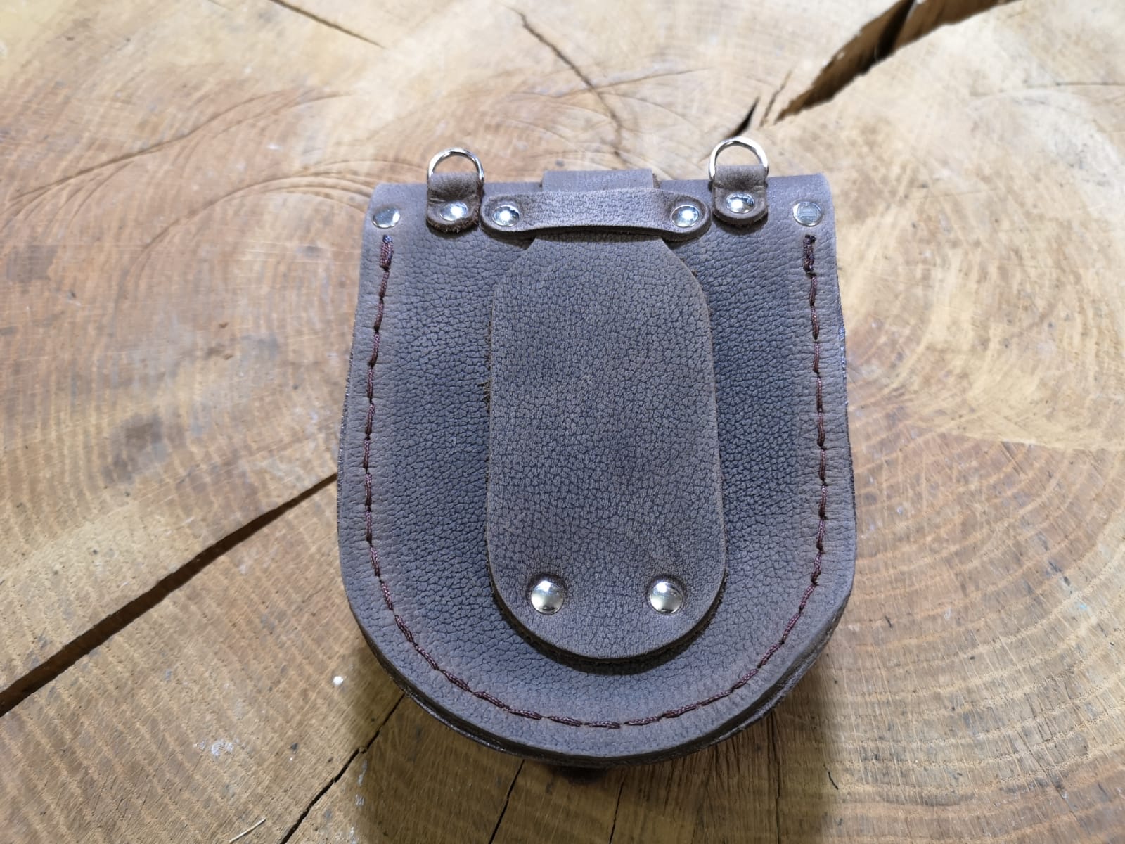 Gürteltasche / Zigarettenetui in braun