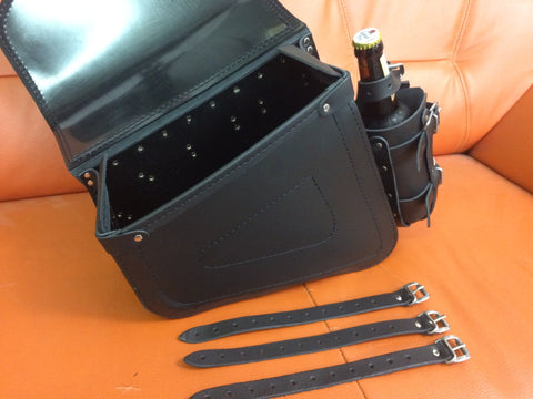 Clean Schwarz Seitentasche + Werkzeugrolle schwarz