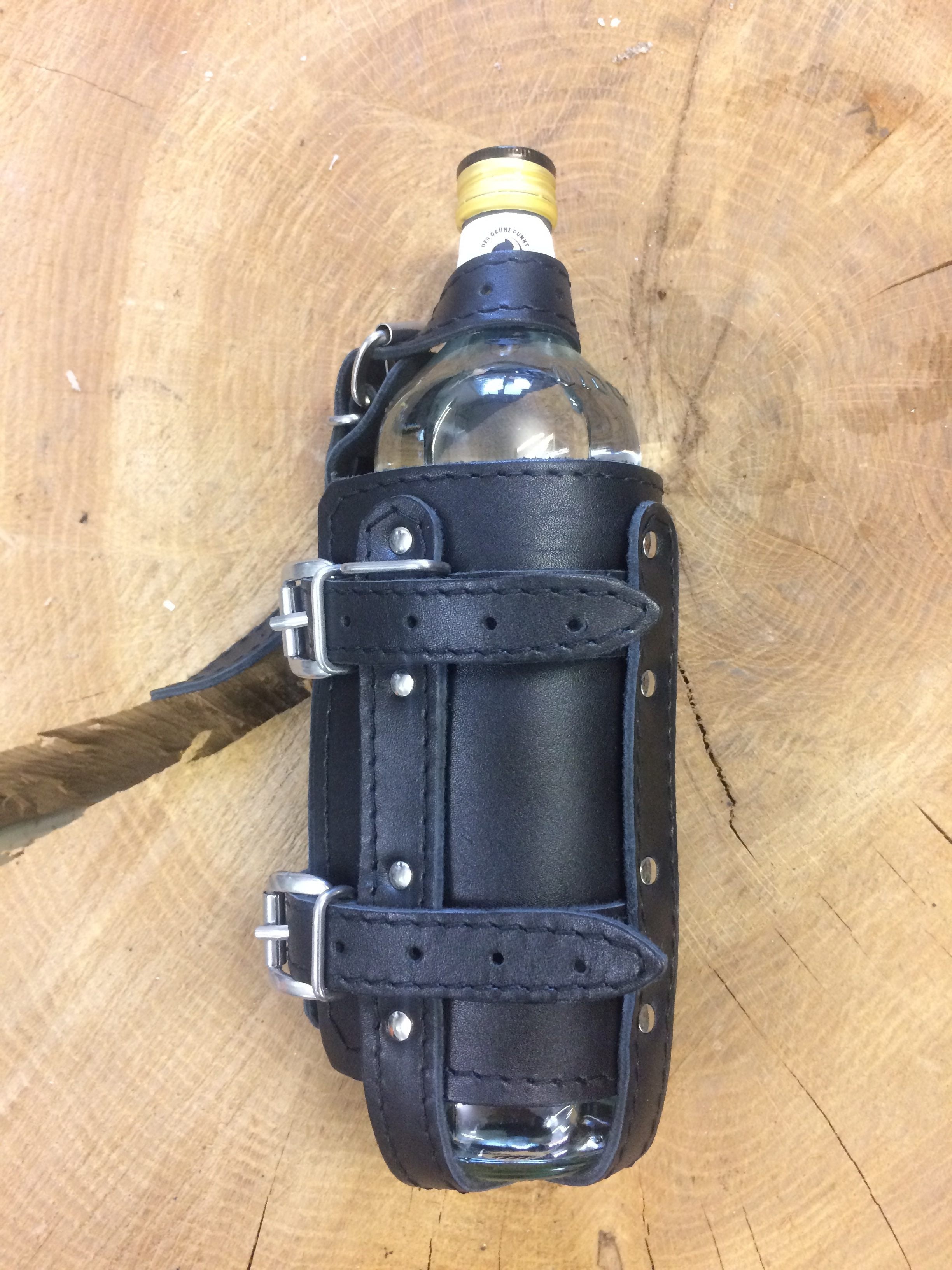 Getränkehalter / Flaschenhalter in Schwarz