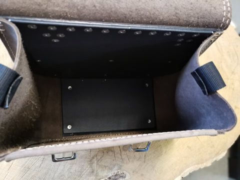 Zeus Braun Seitenkoffer universell 25 L