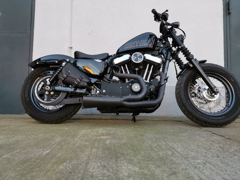 Medusa Schwarz ( Rechte Seite ) passend für Harley Davidson Sportster