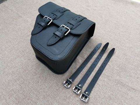 Poseidon Schwarz Satteltaschen Set passend für Harley-Davidson Street Bob bis 2017