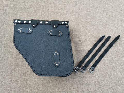 Poseidon Schwarz Satteltaschen Set passend für Harley-Davidson Street Bob bis 2017